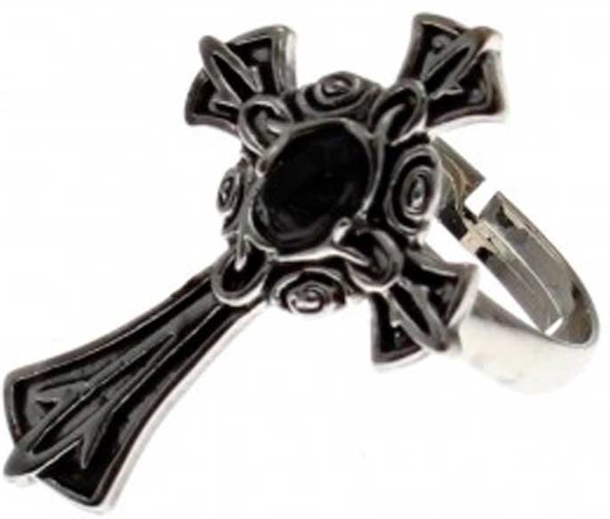 Zacs Alter Ego - Verstelbare keltische kruis ring